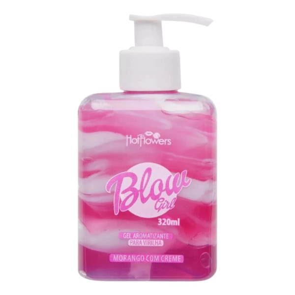 Blow Girl  Gel Mix de gel e creme beijável