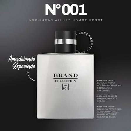 Brand Collection 001 - Inspiração Allure Homme Sport - Imagem 2