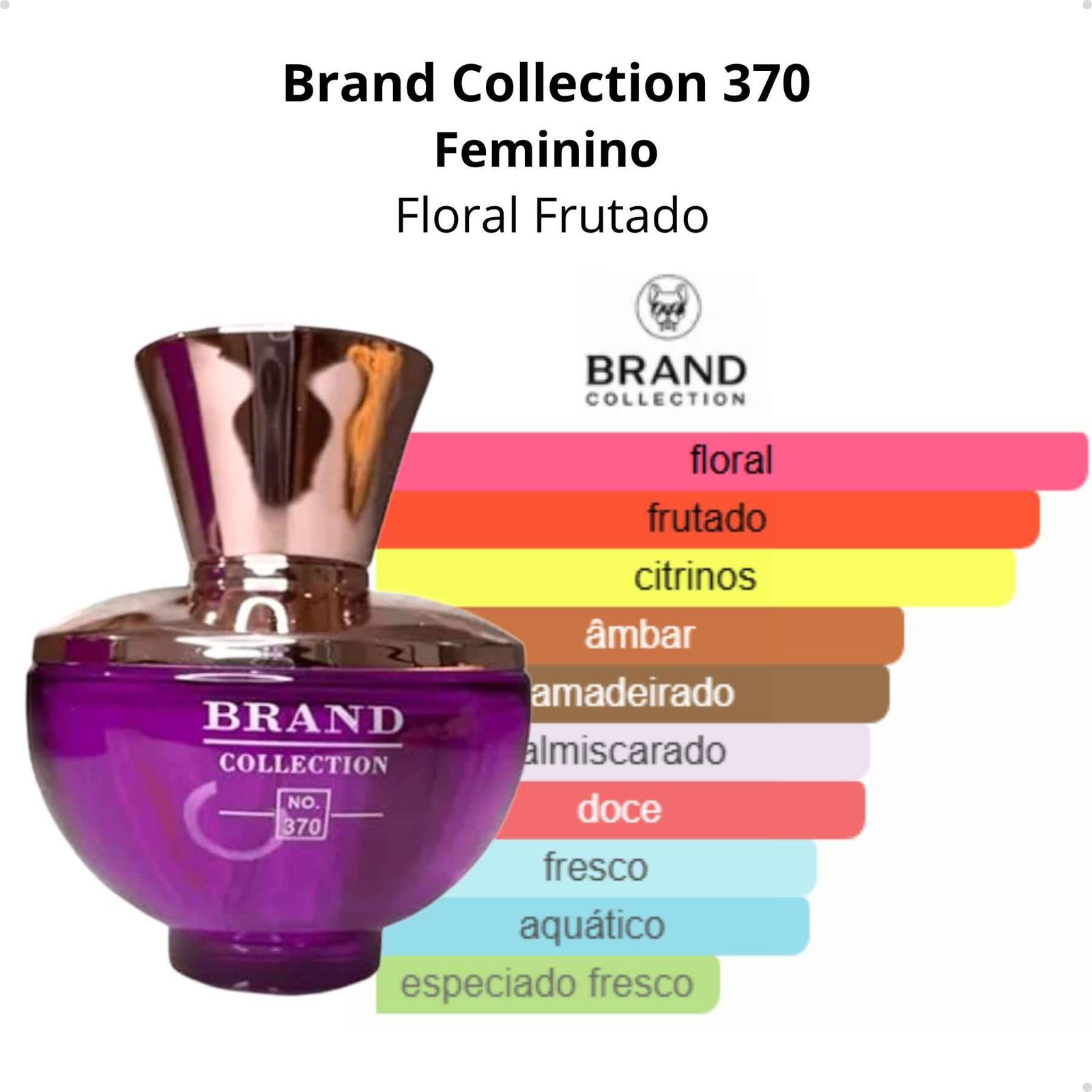 Brand Collection 370 - Inspiração Versace Dylan Purple Pour Femme - Imagem 2