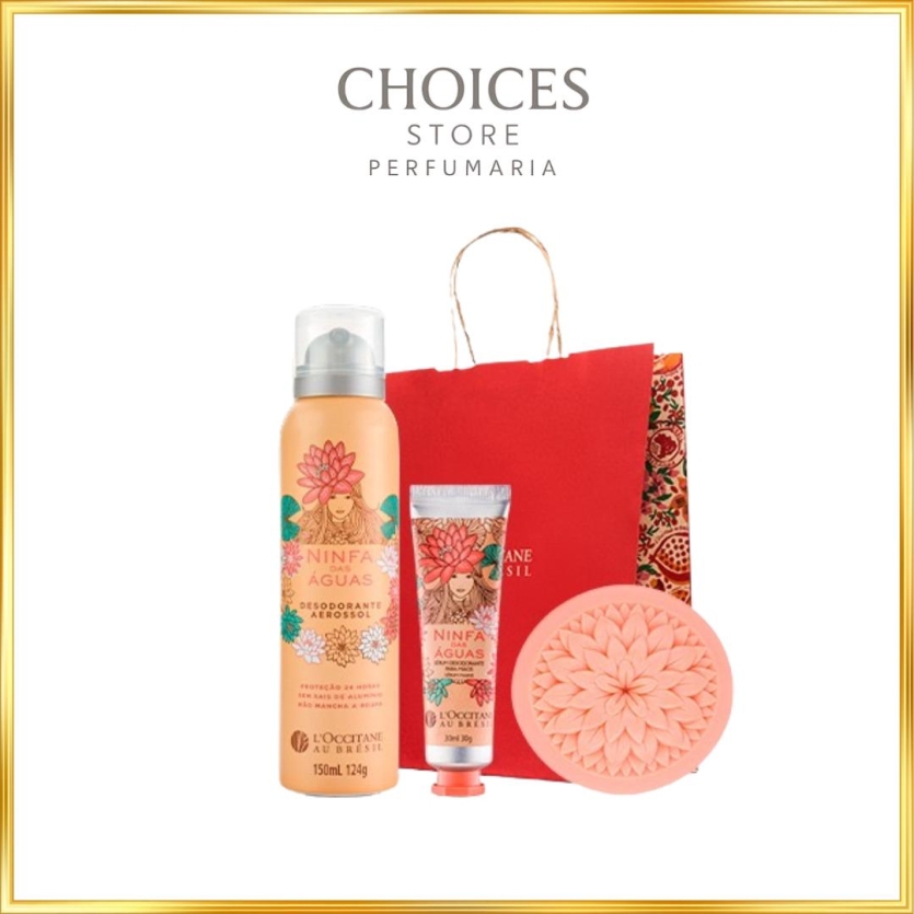 Kit Presente Águas Das Ninfas