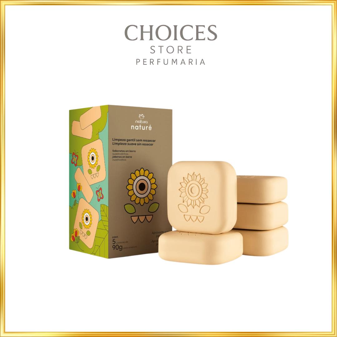 Sabonete em Barra Naturé Quadradinhos Natura