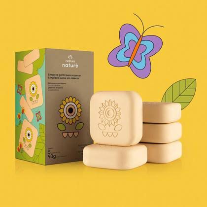 Sabonete em Barra Naturé Quadradinhos Natura - Imagem 2