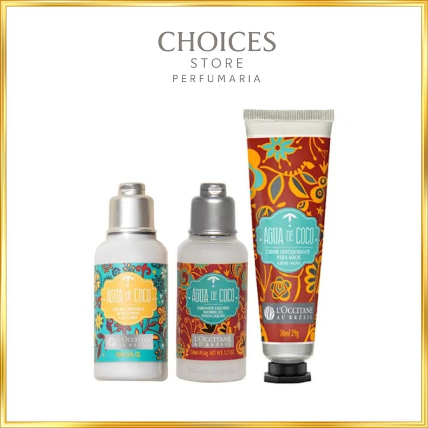 Combo Viagem Água de Coco L'occitane