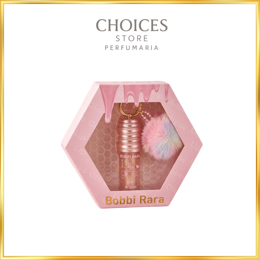 Lip Gloss Bobbi Rara Chaveiro Rosa